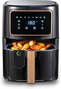 Nexvo® Airfryer XXL - Mini-oven - Heteluchtfriteuse - Zwart - 36cm x 40cm x 36cm — thumbnail 1