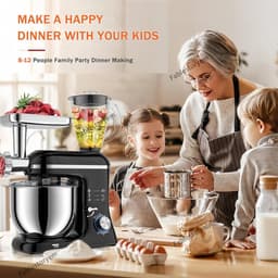 Krachtige Staande Keukenmixer 10L met 5-in-1 Accessoires — thumbnail 5