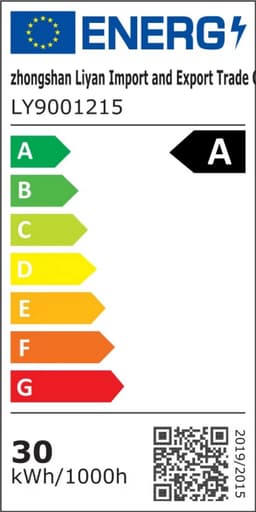 Plafondventilator met Verlichting – Bamboe Look – Ø50cm – Transparante Bladen – Met Afstandsbediening — thumbnail 2