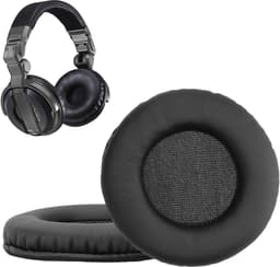 kwmobile 2x oorkussens geschikt voor Pioneer HDJ-1000/HDJ-2000/HDJ-1500 - Earpads voor koptelefoon in zwart — thumbnail 1