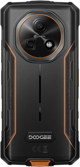 DOOGEE Fire 7 Robuuste Smartphone - IP68/IP69K Outdoor Telefoon - Dual SIM 5G - 6GB RAM - 128GB ROM - 13000mAh 18W - Android 15 - 6,6 inch - 64MP AI-camera - NFC, GPS, OTG - Oranje — thumbnail 3