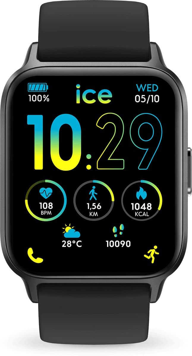 Ice-Watch Ice Fit 1.0 - Smartwatch - 41 mm - Black — afbeelding 1