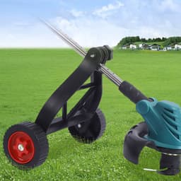 Vervangend Maaiwiel – Universeel Trolleywiel voor Grasmaaier & Tuin – 35 cm Stevig Rubber & IJzer – Slijtvast & Stil – Zwart — thumbnail 2