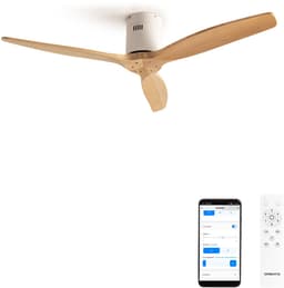 CREATE - Stille 40W plafondventilator met technische ABS bladen in verschillende maten - S - Geen licht - WIFI - WIND CALM — thumbnail 1