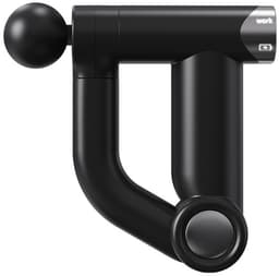 Massagepistool - Verlengde Bocht - Zwart - 32 Standen - LCD Display - Oplaadbaar - 25W - Diepe Weefselmassage - Rugmassage - Spierherstel - Mini Draagbaar — thumbnail 1