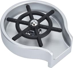 Glazenspoeler - Bekerreiniger - Snel Glazen Wassen - Eenvoudige Installatie - Zilver Zwart — thumbnail 1