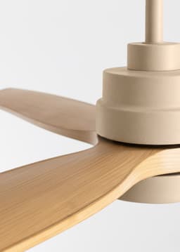 CREATE - Stille plafondventilator van 40 W met technische ABS-bladen, verkrijgbaar in verschillende maten - M - Met licht - Controller voor wandmontage - WIND STYLANCE — thumbnail 3