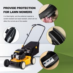 Mulchafdekking Grasmaaier - Grasopvanghoes - Gazon Mulchen - Effectief Grasbeheer - 33 Inch — thumbnail 2