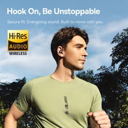 Baseus Open-Ear Draadloze Sport Oordopjes - Eli Sport 2 True Wireless Earbuds - Zweetbestendig - IP57-Waterdicht - Touch Control - Oortjes voor Hardlopen, Sporten, Fietsen - Hi Res - Groen — thumbnail 2