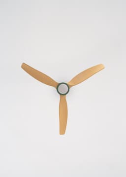 CREATE - Stille plafondventilator van 40 W met technische ABS-bladen, verkrijgbaar in verschillende maten - M - Met licht - Controller voor wandmontage - WIND STYLANCE — thumbnail 2