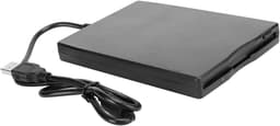Externe Floppy Drive - USB Diskette Station - Oude Data Lezen - Directe USB Voeding - 35 Inch - Zwart — thumbnail 5