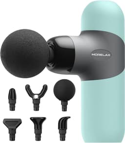 Draagbaar Massagepistool voor Diepe Weefselmassage - Elektrische Sportmassager met 6 Massagekoppen en 4 Snelheden — thumbnail 1