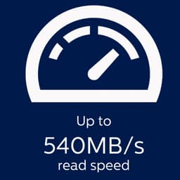 Philips Draagbare externe SSD — 2TB — Ultra Slim SATA Ultra Speed — USB-C – USB — leessnelheid tot 550 MB/s — schrijfsnelheid tot 550 MB/s — Aluminium — thumbnail 5
