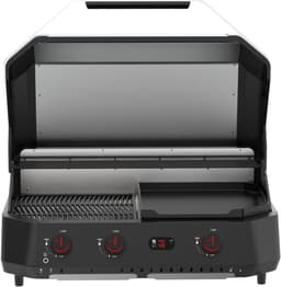Cozze® G-800 Combo Plancha Grill BBQ - 3 Gasbranders - Gas BBQ & Plancha voor Buiten Koken - Grote Bakplaat - 30 mbar - Outdoor Cooking Station — thumbnail 1