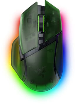 Razer Basilisk V3 Pro 35K - Draadloze Ergonomische Gaming Muis - 35.000 DPI - Phantom Green Edition — thumbnail 1
