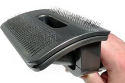Dparts hondenborstel set geschikt voor Dyson V7 V8 V10 V11 V12 V15 – stofzuiger slickerborstel opzetstuk - voor honden en katten dierenharen vacht - Groom Tool met Trigger Lock — thumbnail 2