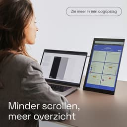 Screenmate® Infinity Lite Portable Monitor 15,6” - Draagbare Monitor - Extra Scherm Laptop - Draagbaar Beeldscherm - Zwart — thumbnail 3