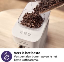 PHILIPS  BAR302/20 Baristina - Semi-automatische espressomachine - Premium Wit — thumbnail 4