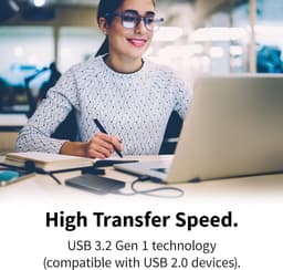 RFWR® 4TB Draagbare Externe HDD - 2,5 Inch, USB 3.2 Gen 1, Compatibel met Mac en Windows — thumbnail 3