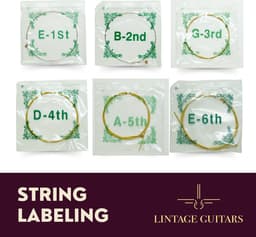 Western gitaar snaren voor akoestische gitaar - "Bronze Winding" 0.11 - Staalsnarige gitaar snaren - WS-011 — thumbnail 3