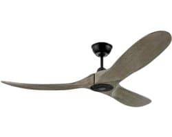 Nivard Plafondventilator - Met Verlichting - Plafond Ventilator - Met Lamp - Plafonniere Met Ventilator - Stijl L - 150cm