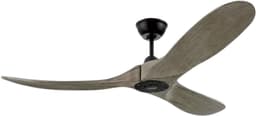 Bovista Plafondventilator - Met Verlichting - Plafond Ventilator - Met Lamp - Plafonniere Met Ventilator - Stijl L - 150cm — thumbnail 1