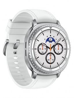 Samsung Galaxy Watch8 Classic - smartwatch - 46mm - LTE - White + 1 jaar extra garantie — thumbnail 2