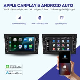 Carplay autoradio geschikt voor Opel Corsa Astra Meriva Zafira | 2001 t/m 2013 | Android 13 | Draadloos Apple Carplay & Android Auto | 2GB + 64GB | Denago | 2001 2002 2003 2004 2005 2006 2007 2008 2009 2010 2011 2012 2013 | Bluetooth & Wifi — thumbnail 3