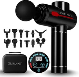 Duriant®- Massage Gun Professioneel- Massage apparaat- Massage Pistool - Inclusief Koffer en 12 Opzetstukken - Massagegun-Krachtig en Draadloos Sport en Relax Massage Apparaat - Massageapparaten — thumbnail 1