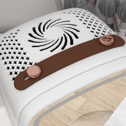 HOMCOM-Mini Kühlschrank-Kunststoff, Glas-24,3L x 19,4B x 35,6H cm-Weiß — thumbnail 2