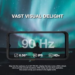 AGM H6 Lite – Robuuste Android Smartphone met 6.56" HD+ Scherm, IP68 Waterdicht & 13MP Camera – Dual SIM – 4G – 4GB+64GB — thumbnail 4