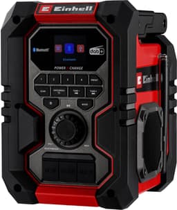 Einhell Accu Radio TE-CR 18 Li DAB+/FM/BT Solo - Power X-Change- 18V/Li-ion - 2x10 W luidspreker - DAB+ - Bluetooth/AUX/USB - Automatische zenderzoekfunctie - Verlicht TFT-display - Excl. accu en lader — thumbnail 2