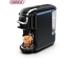 HiBREW 5-in-1 Koffiezetapparaat – Voor Nespresso®, Dolce Gusto®, ESE Pods, Kcup® & Gemalen Koffie – 20 Bar – Hot/Cold – 600ml – H2B – CE Gecertificeerd
