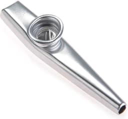 VG Kazoo muziekinstrument | zilverkleurig — thumbnail 5