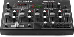DJ Mixer met 8 Kanalen - Vonyx STM2290 - Mengpaneel met MP3 Speler, Bluetooth en Sound Effects - 5 Band EQ — thumbnail 3