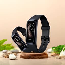 Otiume Activity Tracker - Stappenteller en Hartslagmeter - Sporthorloge - Smartwatch - Dames Heren en Kinderen - Amoled - Bloeddrukmeter - Zwart — thumbnail 5