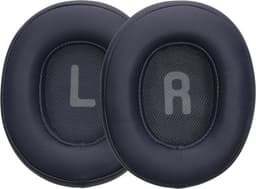 kwmobile 2x oorkussens geschikt voor JBL Tune T760NC / T750BTNC / T710BT / T700BT - Earpads voor koptelefoon in donkerblauw — thumbnail 3