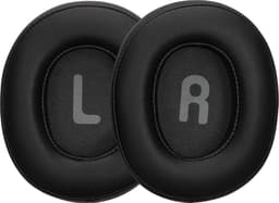 kwmobile 2x oorkussens geschikt voor JBL Tune T760NC / T750BTNC / T710BT / T700BT - Earpads voor koptelefoon in zwart — thumbnail 1