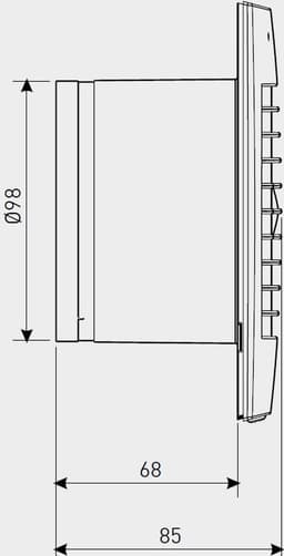 Soler & Palau Decor 100CZ Ø 100mm - Badkamerventilator — thumbnail 3