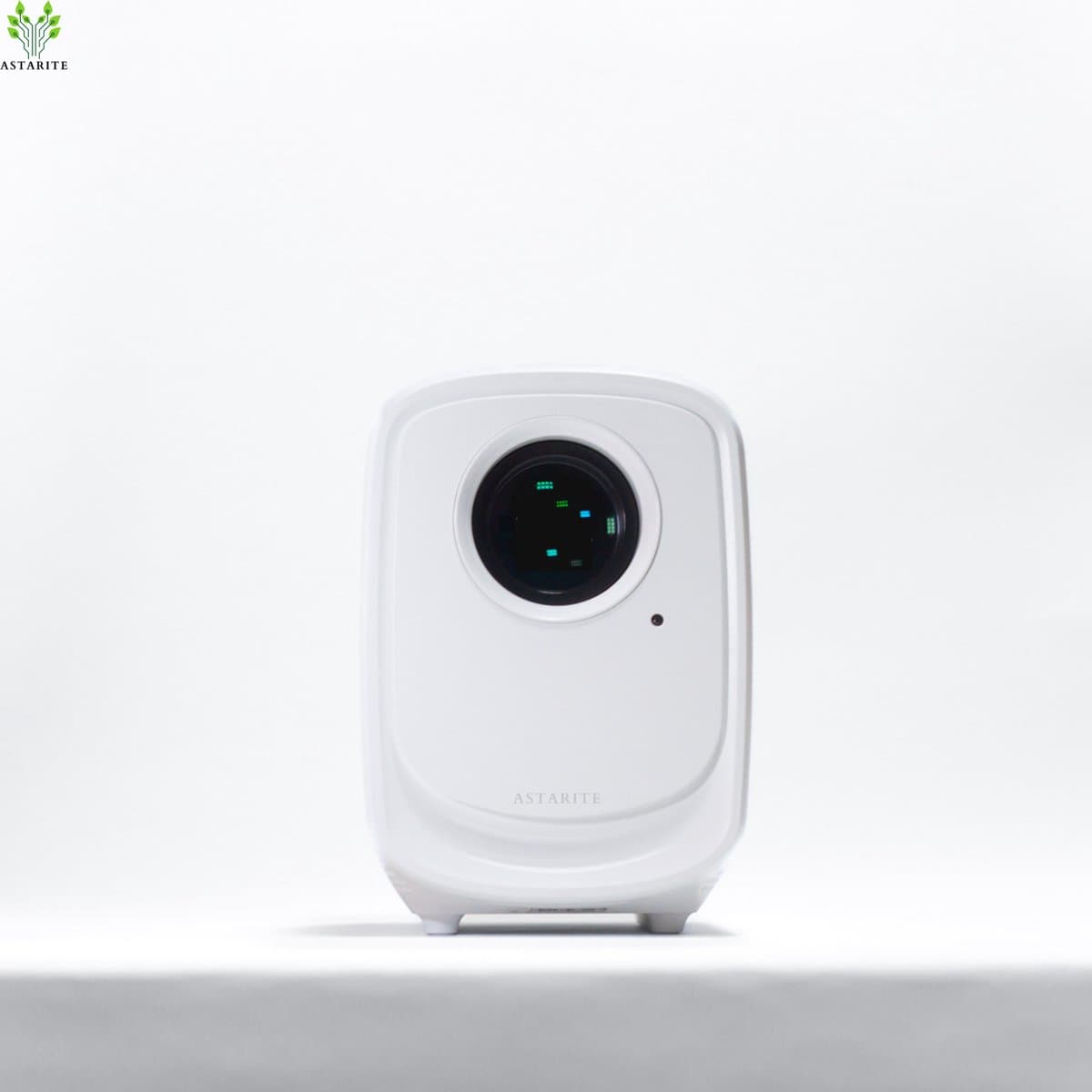 Astarite® Alpha Mini Beamer - Mini Projector - 360 ANSI - 5600 lumen - Full HD 1080P - Screen Mirroring - WiFi - 5W High-Fidelity speakers - Keystone correctie - Haarscherp beeld - Wit — afbeelding 1