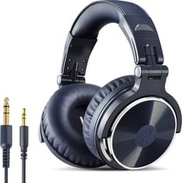 OneOdio Pro10 - koptelefoon met microfoon - inklapbaar - muziek|studio|DJ (blauw) — thumbnail 1