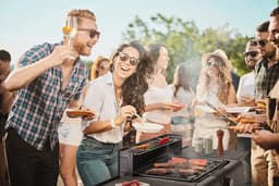 Elektrische Barbeque Grill en Vetopvangbak - Staande- en Tafel BBQ - 2000 Watt — thumbnail 3