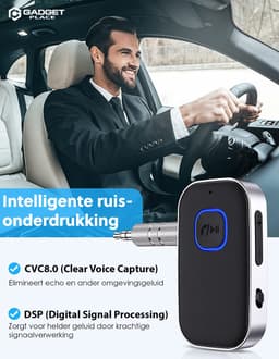2 in 1 Bluetooth Receiver & Transmitter - BT 5.0 - 3.5MM AUX - Bluetooth Ontvanger - Handsfree Bellen - Bluetooth Audio Receiver - Bluetooth via AUX — thumbnail 5