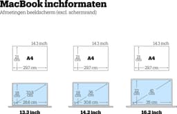 Apple MacBook Pro (2021) MKGR3N/A - 14 inch - Apple M1 Pro - 512 GB - Zilver — thumbnail 3