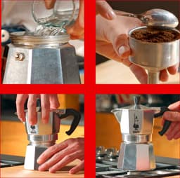 Bialetti Moka Express - Percolator - 6 kops - Aluminium — thumbnail 4