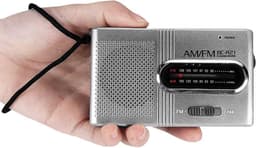 Draagbare radio - noodradio - noodpakket must have - radio op batterijen voor rampen — thumbnail 4