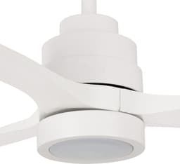 CREATE - Plafondventilator 40W silent Ø132 cm - Met Verlichting drie temperaturen - Met Wifi - Met Afstandsbediening - 6 Snelheden - Timer - Zomer/Winter functie - Wit - WIND STYLANCE — thumbnail 3