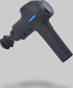 VitalyMed Gun massage pistool - massage gun - 5 jaar garantie - 5 uur accuduur - 6 massagekoppen inclusief - professioneel massage gun voor rug, nek, schouders, benen en armen geschikt voor bindweefselmassage en ontspanningsmassage — thumbnail 5