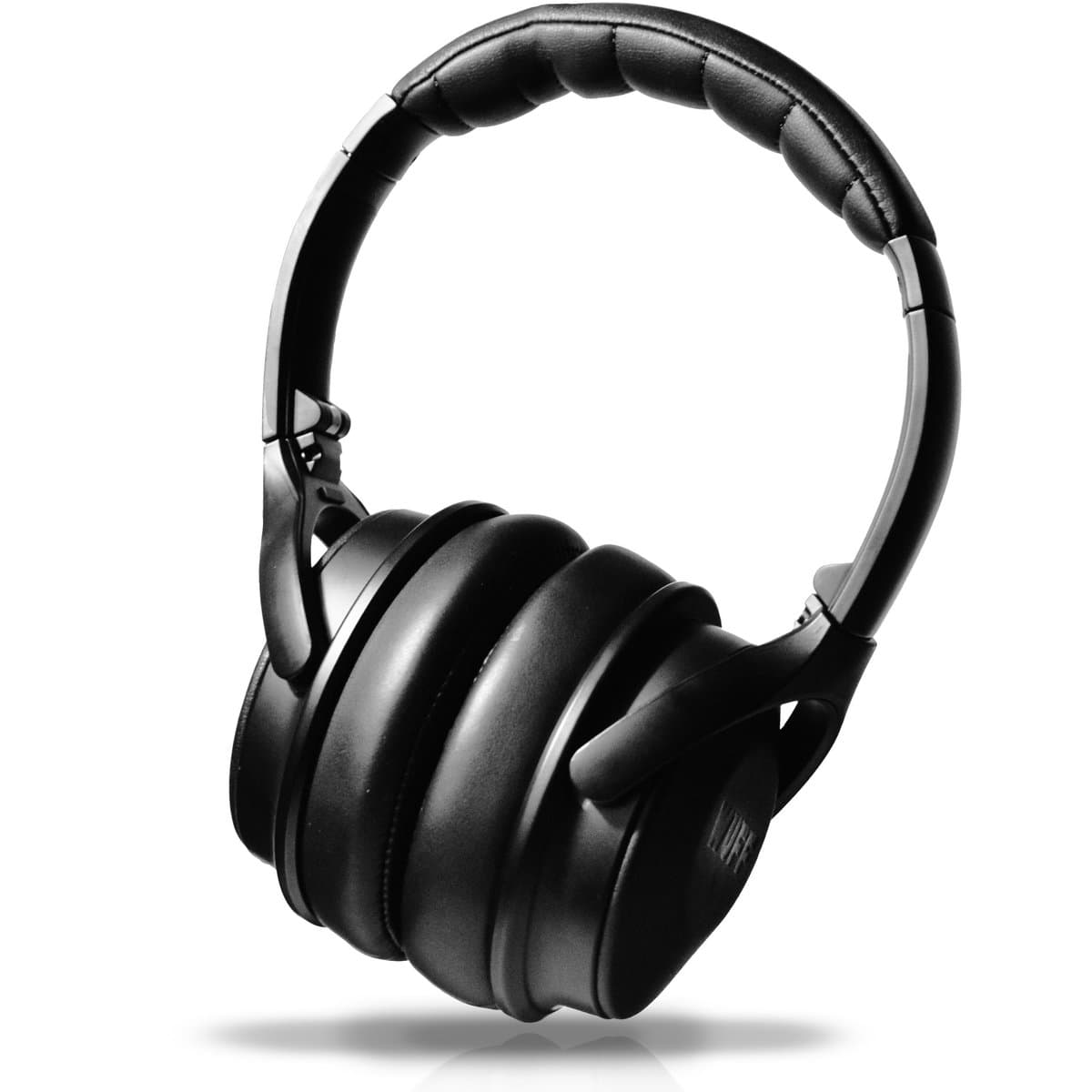 Wuff - Draadloze Koptelefoon - Noise Cancelling koptelefoon - Bluetooth Koptelefoon - Koptelefoon met Microfoon - Over-ear Koptelefoon - Headphone - 20 uur batterijduur met snel opladen - Zwart — afbeelding 1