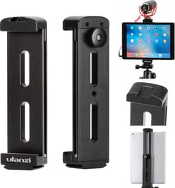 Ulanzi U-Pad Pro Tablethouder metaal met Cold Shoe Mount - Universeel tot 25,4cm breed - Tablet houder voor statief - 1/4inch schroefaansluiting - Zwart — thumbnail 1